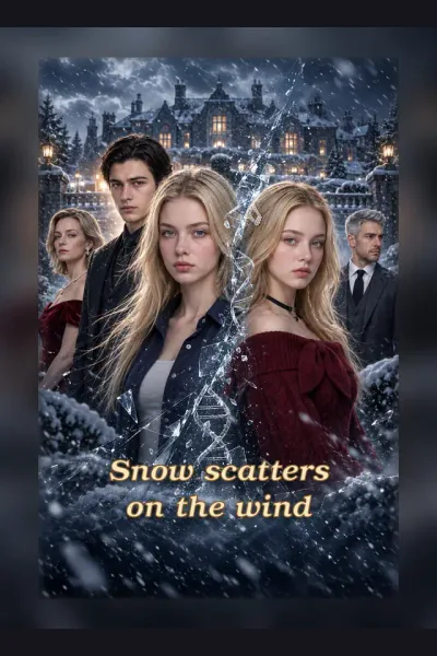 Snow scatters on the wind poster