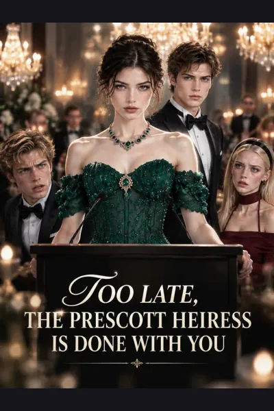 TOO LATE, THE PRESCOTT HEIRESS IS DONE WITH YOU poster