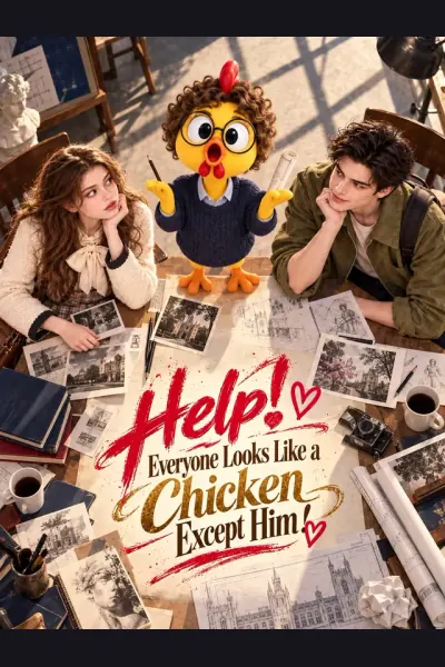 Help! Everyone Looks Like a Chicken Except Him! poster