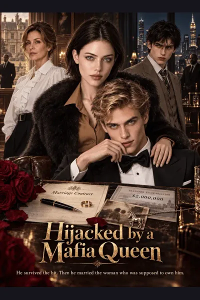Hijacked by a Mafia Queen poster