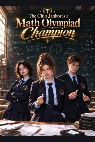 The Club Janitor is a Math Olympiad Champion poster