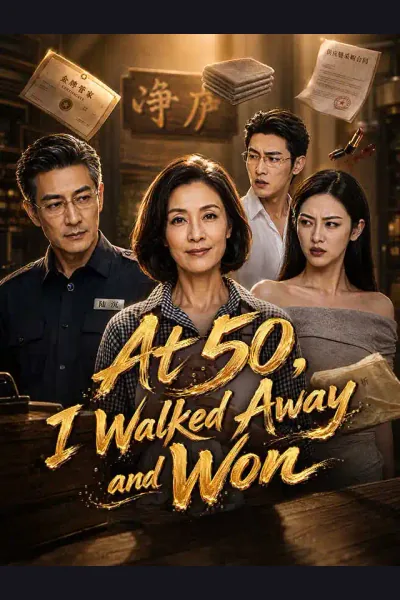 Póster de At 50, I Walked Away and Won