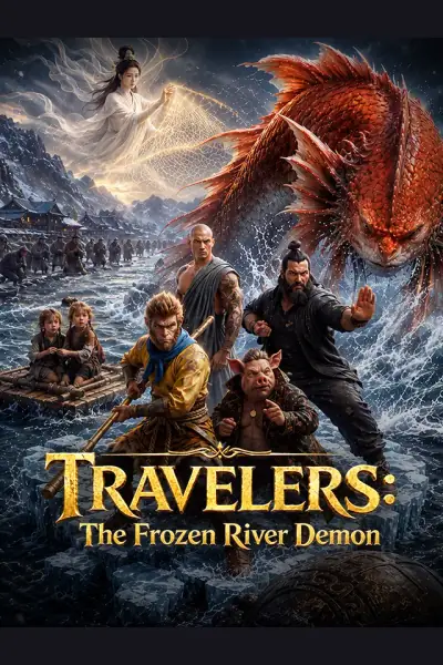 Póster de Travelers: The Frozen River Demon