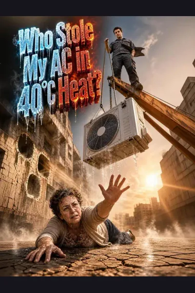 Affiche de Who Stole My AC in 40°C Heat?