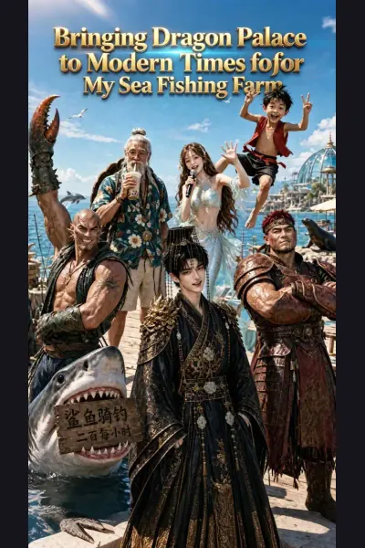Póster de Bringing Dragon Palace to Modern Times for My Sea Fishing Farm