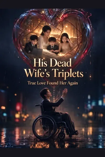 Póster de His Dead Wife's Triplets