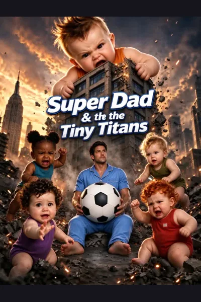 Affiche de Super Dad & the Tiny Titans